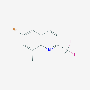 6-Bromo-8-methyl-2-(trifluoromethyl)quinoline