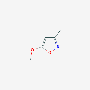 molecular formula C5H7NO2 B14058260 5-Methoxy-3-methylisoxazole 