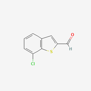 7-Chlorobenzo[b]thiophene-2-carbaldehyde