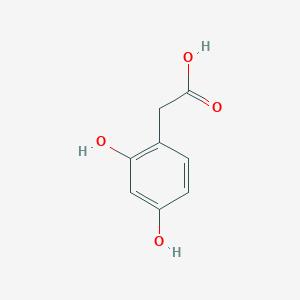molecular formula C8H8O4 B140586 2,4-二羟基苯乙酸 CAS No. 614-82-4