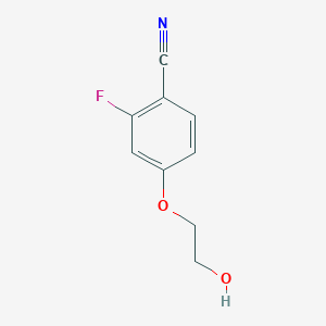 2-Fluoro-4-(2-hydroxy-ethoxy)-benzonitrile