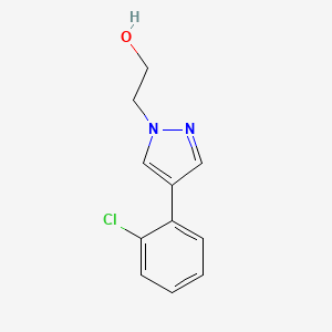 2-[4-(2-Chlorophenyl)-pyrazol-1-yl]-ethanol