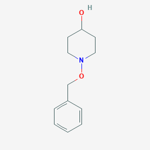 molecular formula C12H17NO2 B14058709 1-(Benzyloxy)piperidin-4-ol 