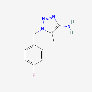 1-(4-Fluorobenzyl)-5-methyl-1H-1,2,3-triazol-4-amine