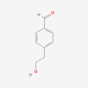 molecular formula C9H10O2 B140590 4-(2-Hydroxyethyl)benzaldehyde CAS No. 163164-47-4