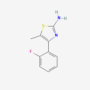 4-(2-Fluoro-phenyl)-5-methyl-thiazol-2-ylamine