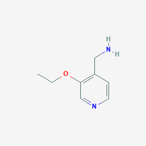 molecular formula C8H12N2O B1405915 (3-Ethoxypyridin-4-yl)methanamine CAS No. 1508480-51-0