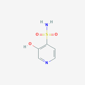 molecular formula C5H6N2O3S B14059252 3-Hydroxypyridine-4-sulfonamide 
