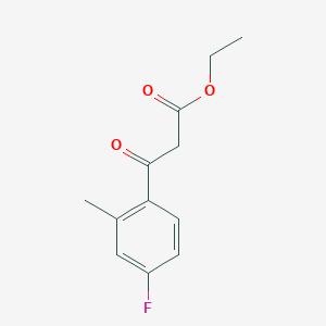Ethyl (4-fluoro-2-methylbenzoyl)acetate