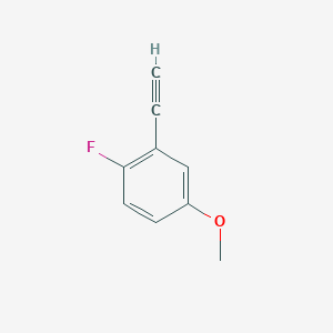 2-Ethynyl-1-fluoro-4-methoxybenzene