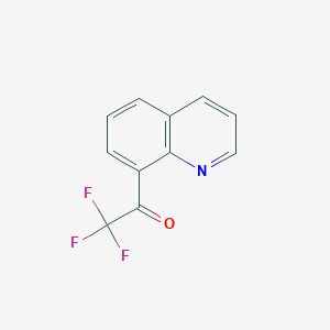 2,2,2-Trifluoro-1-(quinolin-8-yl)ethan-1-one