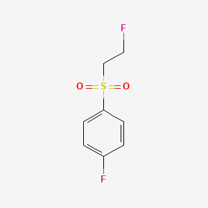 1-Fluoro-4-(2-fluoroethanesulfonyl)benzene
