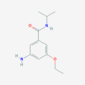 3-Amino-5-ethoxy-N-isopropylbenzamide