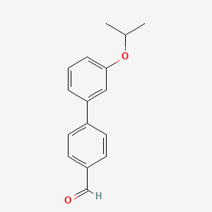 4-[3-(Propan-2-yloxy)phenyl]benzaldehyde