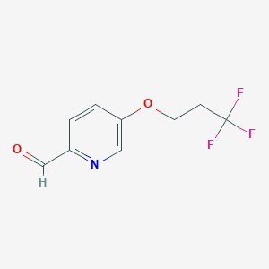 5-(3,3,3-Trifluoropropoxy)picolinaldehyde
