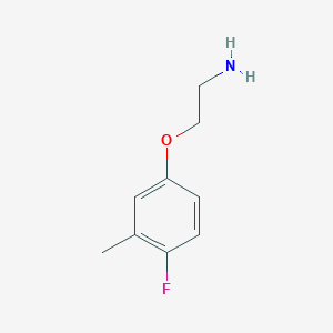2-(4-Fluoro-3-methylphenoxy)ethan-1-amine