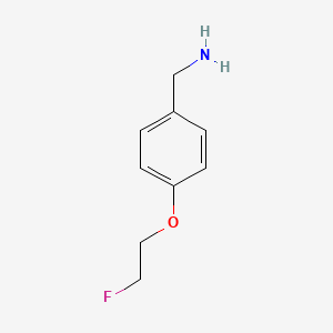 4-(2-Fluoro-ethoxy)-benzylamine
