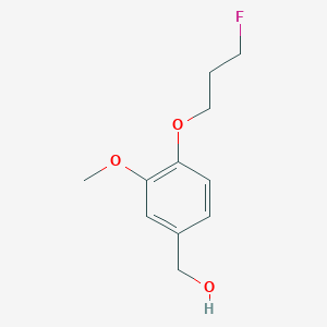 (4-(3-Fluoropropoxy)-3-methoxyphenyl)methanol