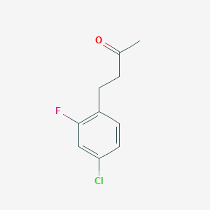 4-(4-Chloro-2-fluorophenyl)butan-2-one