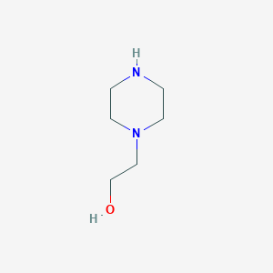 molecular formula C6H14N2O B140597 N-(2-羟乙基)哌嗪 CAS No. 103-76-4