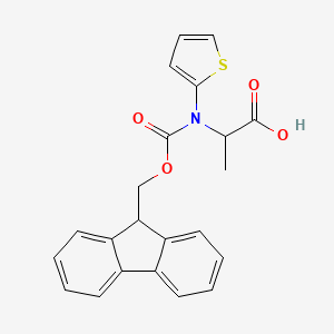 molecular formula C22H19NO4S B14059718 Fmoc-Thi-OH,Fmoc-3-Ala(2-thienyl)-OH 