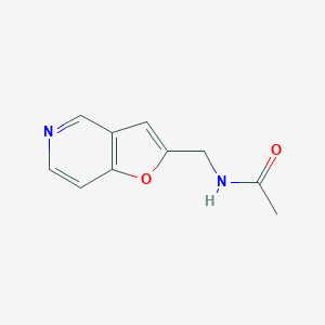 B140598 N-(furo[3,2-c]pyridin-2-ylmethyl)acetamide CAS No. 153864-00-7