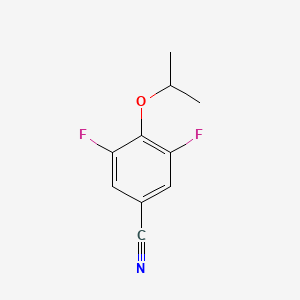 3,5-Difluoro-4-(propan-2-yloxy)benzonitrile