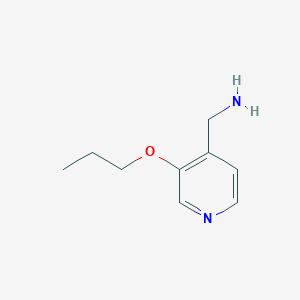 (3-Propoxypyridin-4-yl)methanamine