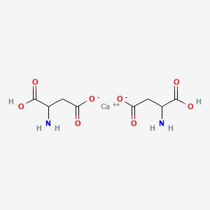 molecular formula C8H12CaN2O8 B14060207 Calcium;3-amino-4-hydroxy-4-oxobutanoate 