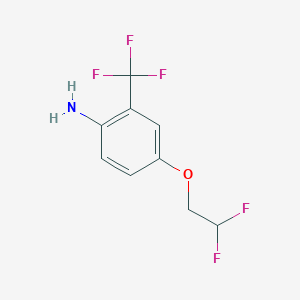 4-(2,2-Difluoroethoxy)-2-trifluoromethylphenylamine