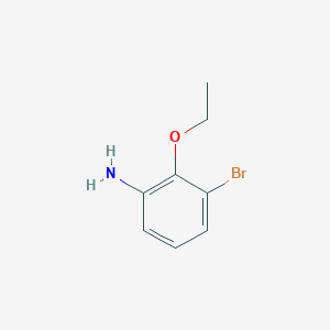 molecular formula C8H10BrNO B1406039 3-Bromo-2-ethoxyaniline CAS No. 1512352-61-2