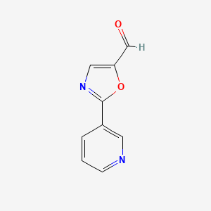 2-(Pyridin-3-yl)-1,3-oxazole-5-carbaldehyde