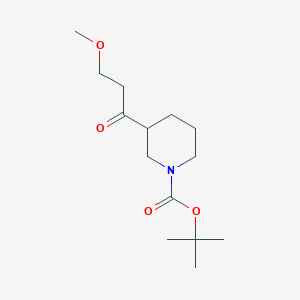 Tert-butyl 3-(2-methoxyethyl carbonyl)piperidine-1-carboxylate