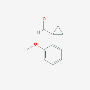 1-(2-Methoxyphenyl)cyclopropanecarbaldehyde