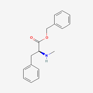 molecular formula C17H19NO2 B14061259 N-Methyl-L-phenylalanine phenylmethyl ester 