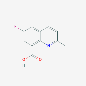 6-Fluoro-2-methylquinoline-8-carboxylic acid