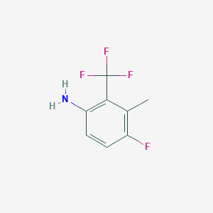 4-Fluoro-3-methyl-2-(trifluoromethyl)aniline