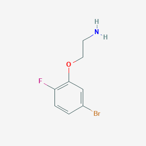 2-(5-Bromo-2-fluorophenoxy)ethan-1-amine