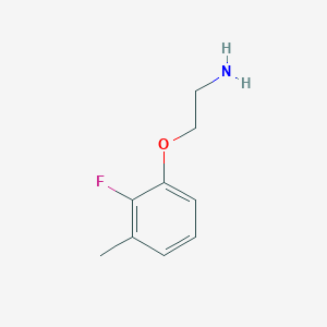2-(2-Fluoro-3-methylphenoxy)ethan-1-amine