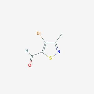 4-Bromo-3-methyl-isothiazole-5-carbaldehyde