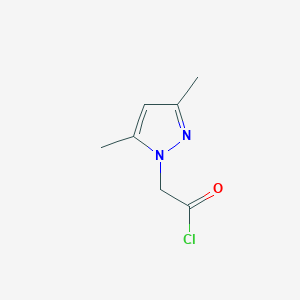 (3,5-Dimethylpyrazol-1-yl)acetyl chloride