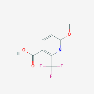 6-Methoxy-2-(trifluoromethyl)nicotinic acid