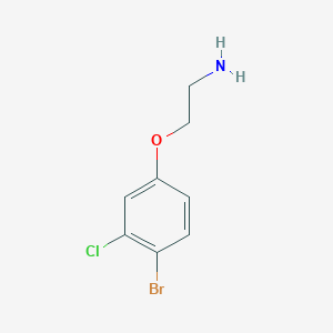 2-(4-Bromo-3-chlorophenoxy)ethan-1-amine