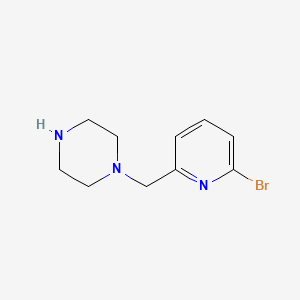 1-[(6-Bromopyridin-2-yl)methyl]piperazine