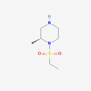 (2R)-1-(ethanesulfonyl)-2-methylpiperazine