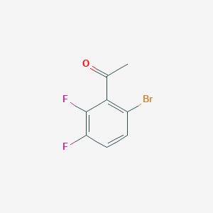 1-(6-Bromo-2,3-difluorophenyl)ethanone