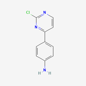 4-(2-Chloropyrimidin-4-yl)aniline