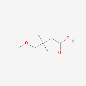 4-Methoxy-3,3-dimethylbutanoic acid
