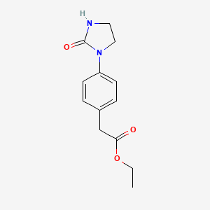 Ethyl [4-(2-oxoimidazolidin-1-yl)phenyl]acetate