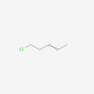 molecular formula C5H9Cl B14062126 5-Chloro-pent-2-ene 